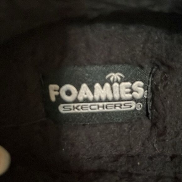 Skechers Foamies Cozy Camper Black Men’s 7 Eur 39.5 Quilted Slip-On Clogs Unisex - Picture 9 of 9